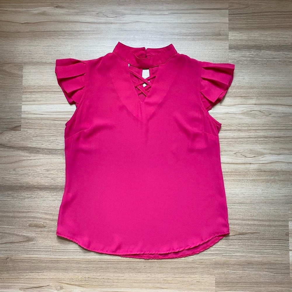 Pink blouse